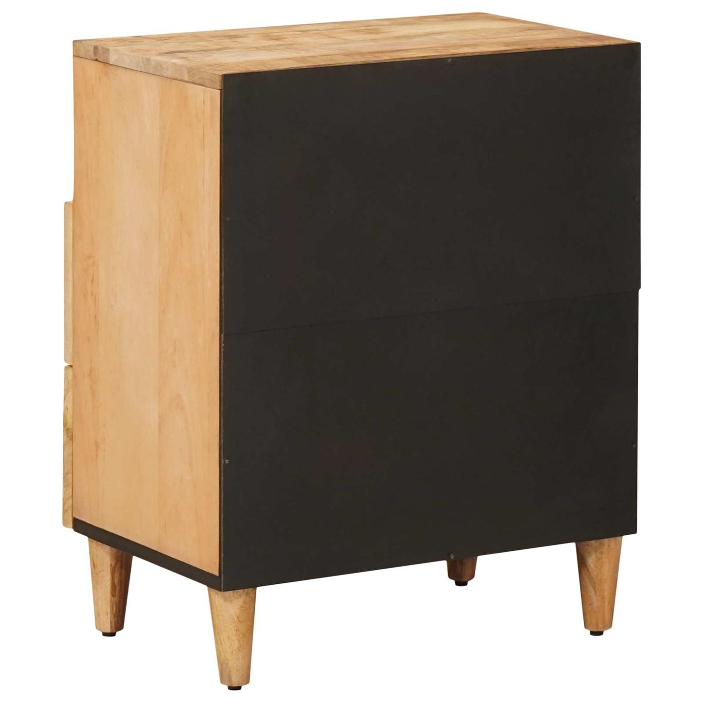 vidaXL Bedside Table Brown 50 x 33 x 60 cm Solid Mango Wood