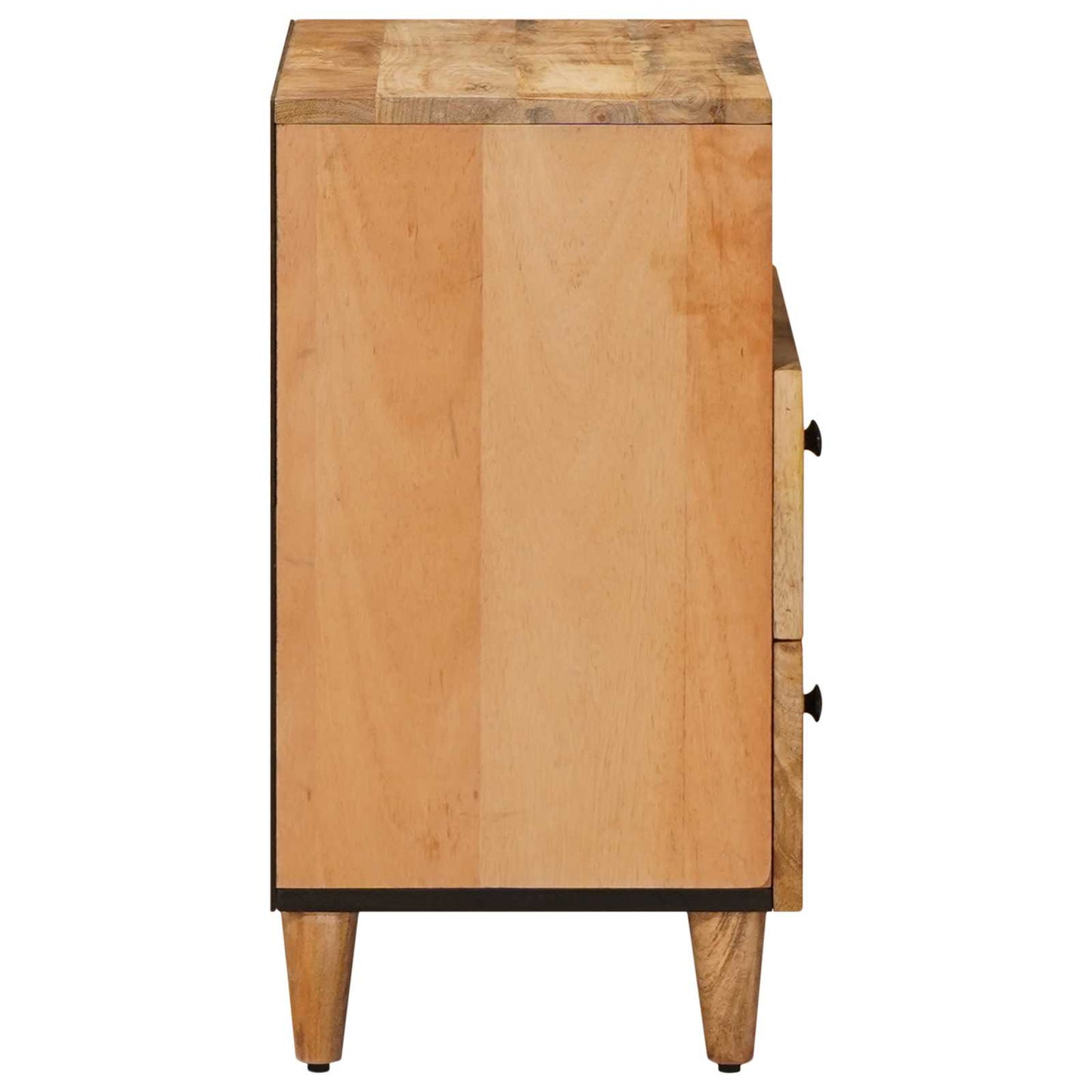 vidaXL Bedside Table Brown 50 x 33 x 60 cm Solid Mango Wood