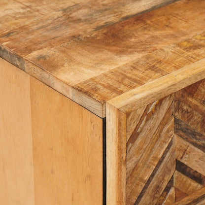 vidaXL Bedside Table Brown 50 x 33 x 60 cm Solid Mango Wood