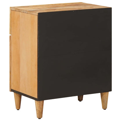 vidaXL Bedside Table Brown 50 x 33 x 60 cm Solid Mango Wood
