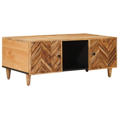 vidaXL Coffee Table Brown 100 x 54 x 40 cm Solid Mango Wood