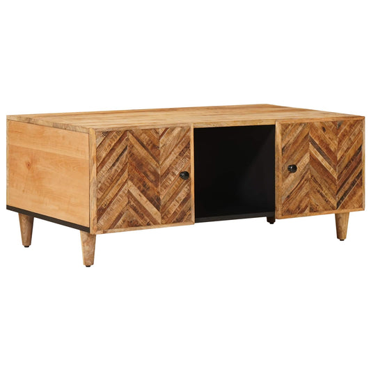 vidaXL Coffee Table Brown 100 x 54 x 40 cm Solid Mango Wood