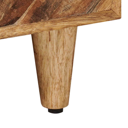vidaXL Coffee Table with Drawer Brown 80 x 54 x 40 cm Solid Mango Wood