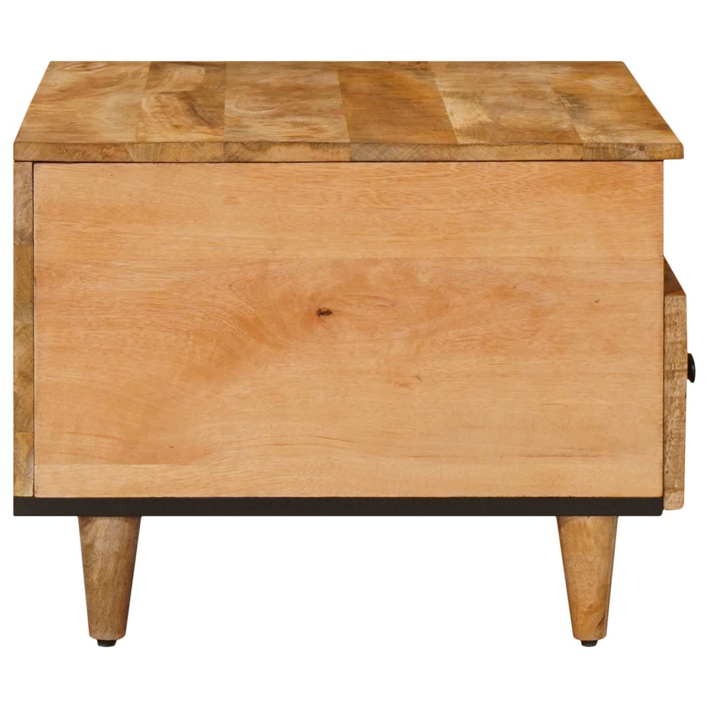 vidaXL Coffee Table with Drawer Brown 80 x 54 x 40 cm Solid Mango Wood