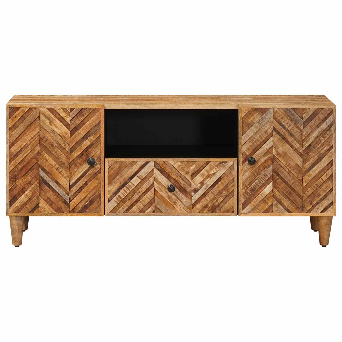 vidaXL Storage Cabinets Brown 105 x 33.5 x 46 cm Solid Mango Wood