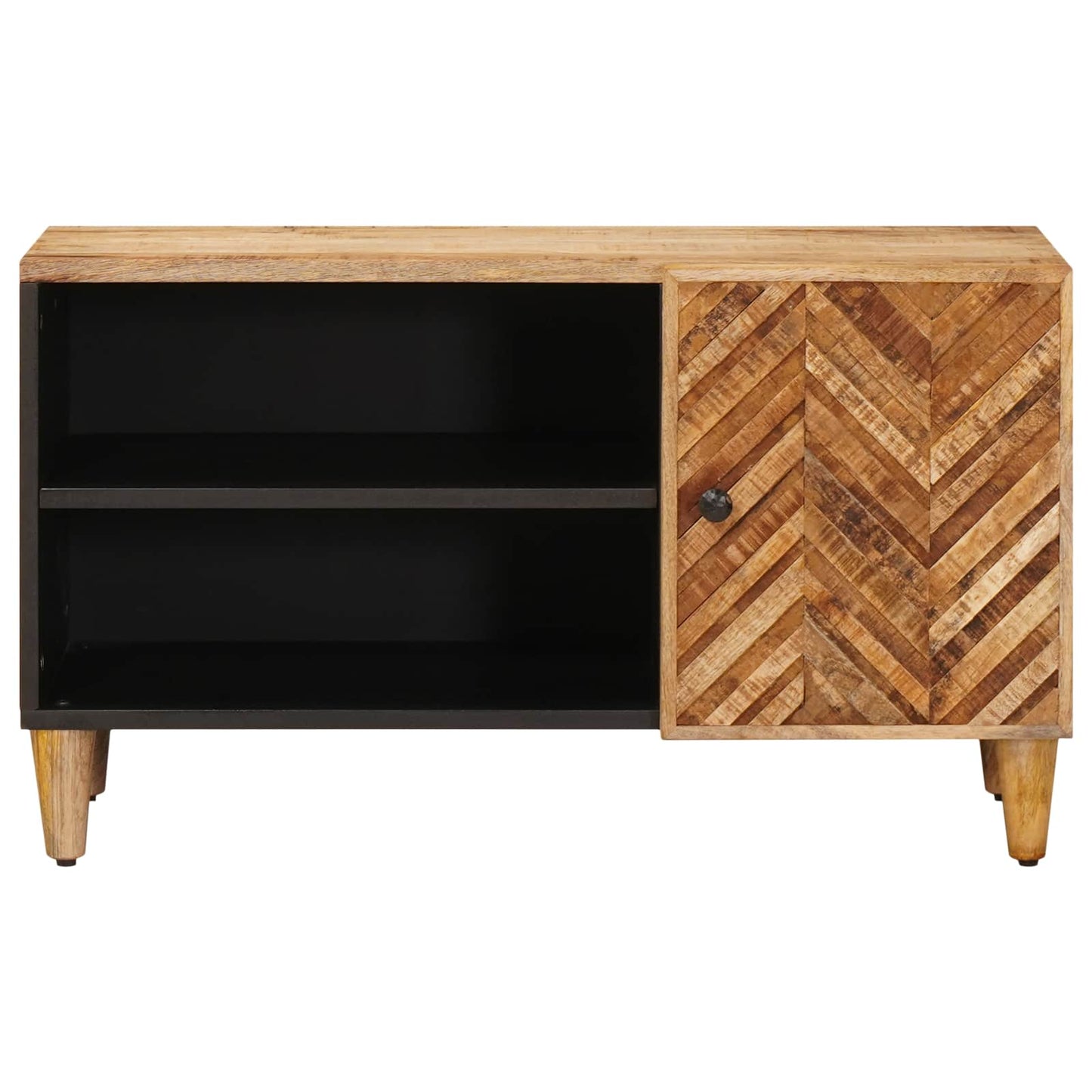 vidaXL Storage Cabinets Brown 80 x 31.5 x 46 cm Solid Mango Wood