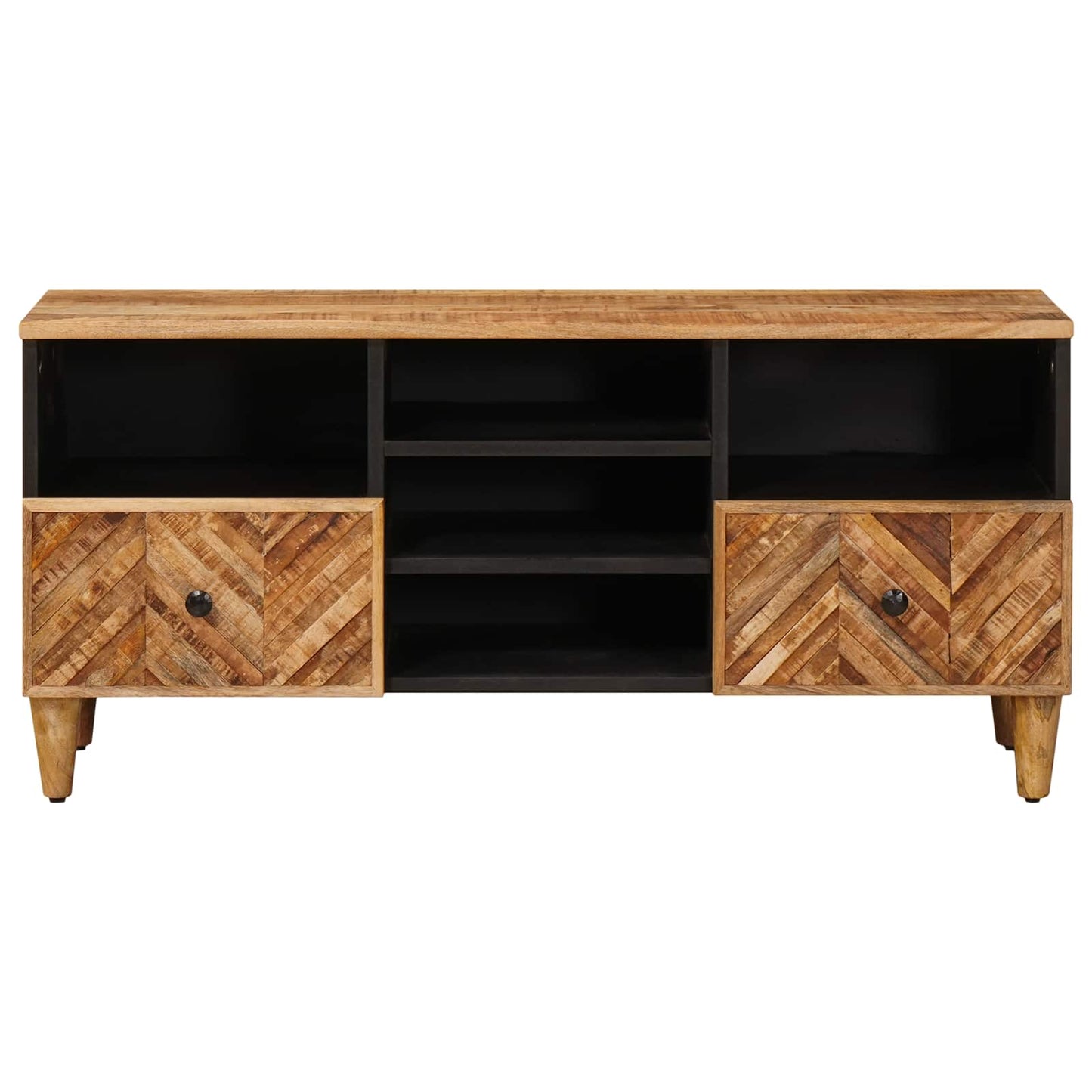 vidaXL Storage Cabinets Brown 100 x 33.5 x 46 cm Solid Mango Wood
