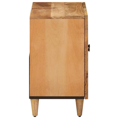 vidaXL Sink cabinet with Door Brown 62 x 33 x 58 cm Solid Mango Wood