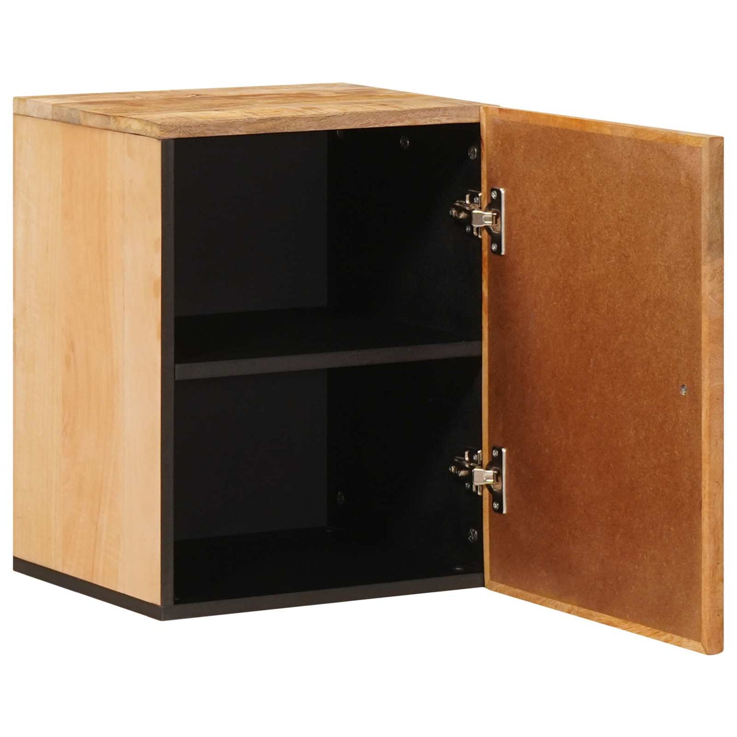 vidaXL Hanging Cabinet Brown 38 x 33.5 x 48 cm Solid Mango Wood