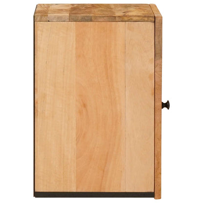 vidaXL Hanging Cabinet Brown 38 x 33.5 x 48 cm Solid Mango Wood