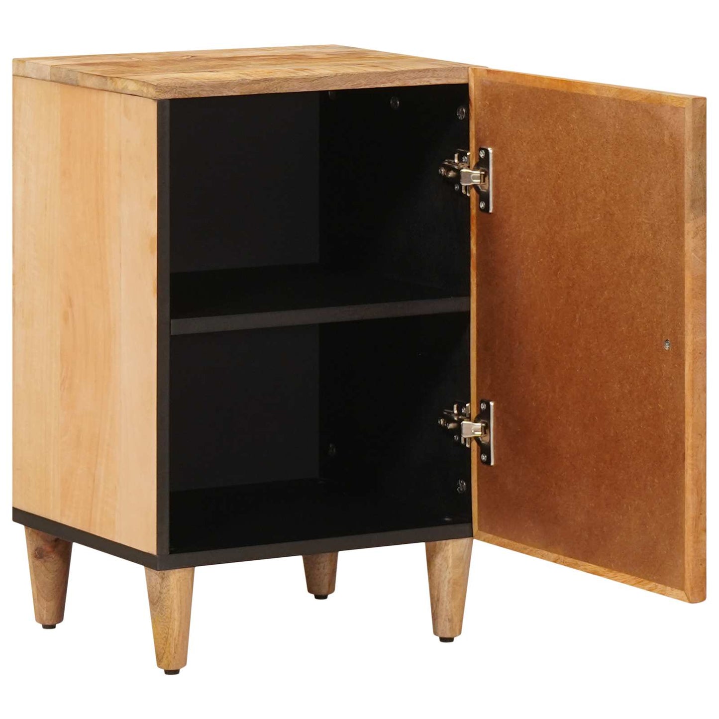 vidaXL Bathroom Cabinet Brown 38 x 33.5 x 58 cm Solid Mango Wood