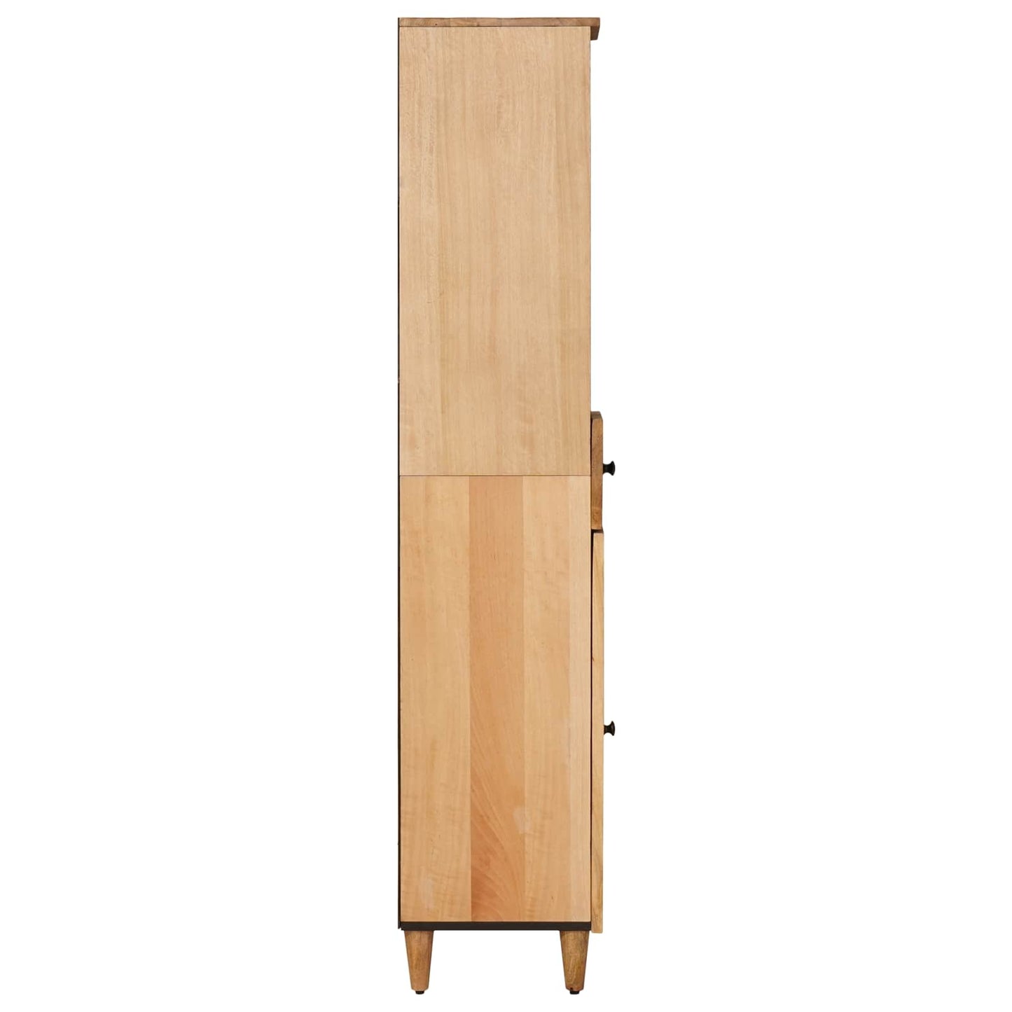vidaXL Bathroom Cabinet Brown 38 x 33.5 x 160 cm Solid Mango Wood