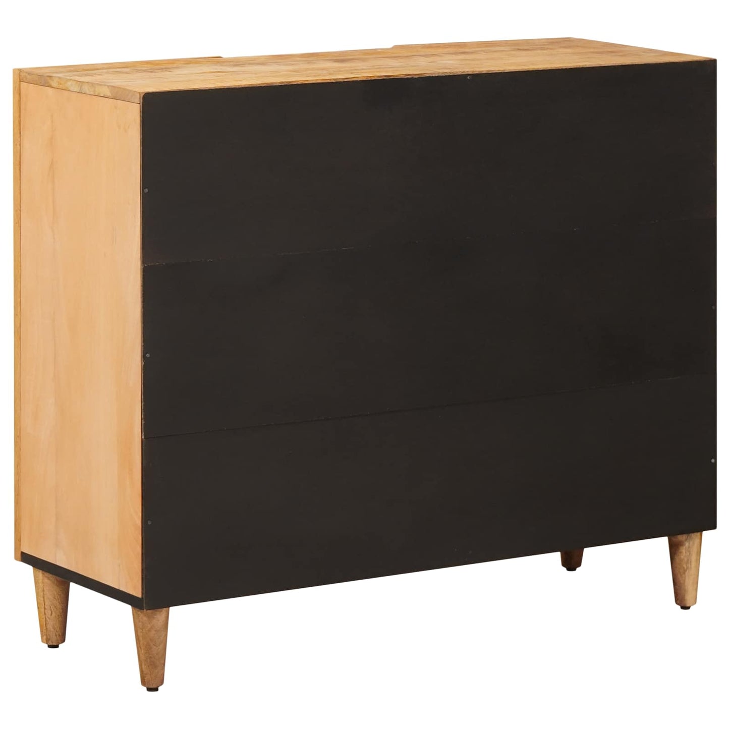 vidaXL Storage Cabinets Brown 90 x 33.5 x 75 cm Solid Mango Wood