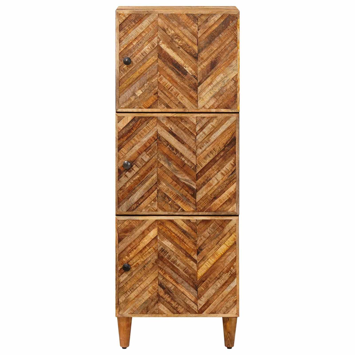 vidaXL Storage Cabinets Brown 40 x 33.5 x 110 cm Solid Mango Wood