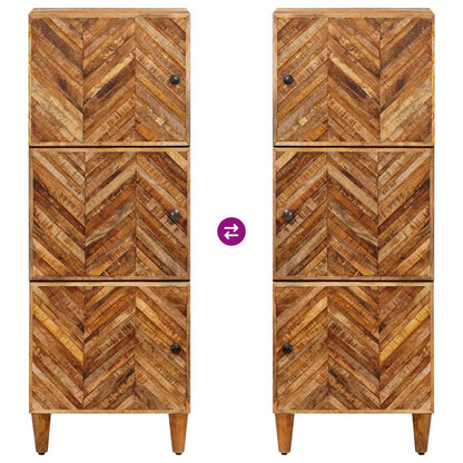 vidaXL Storage Cabinets Brown 40 x 33.5 x 110 cm Solid Mango Wood