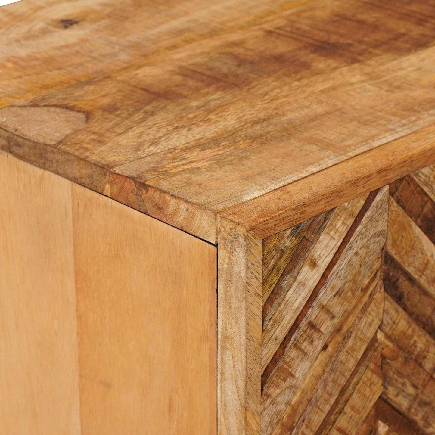 vidaXL Storage Cabinets Brown 60 x 33.5 x 100 cm Solid Mango Wood