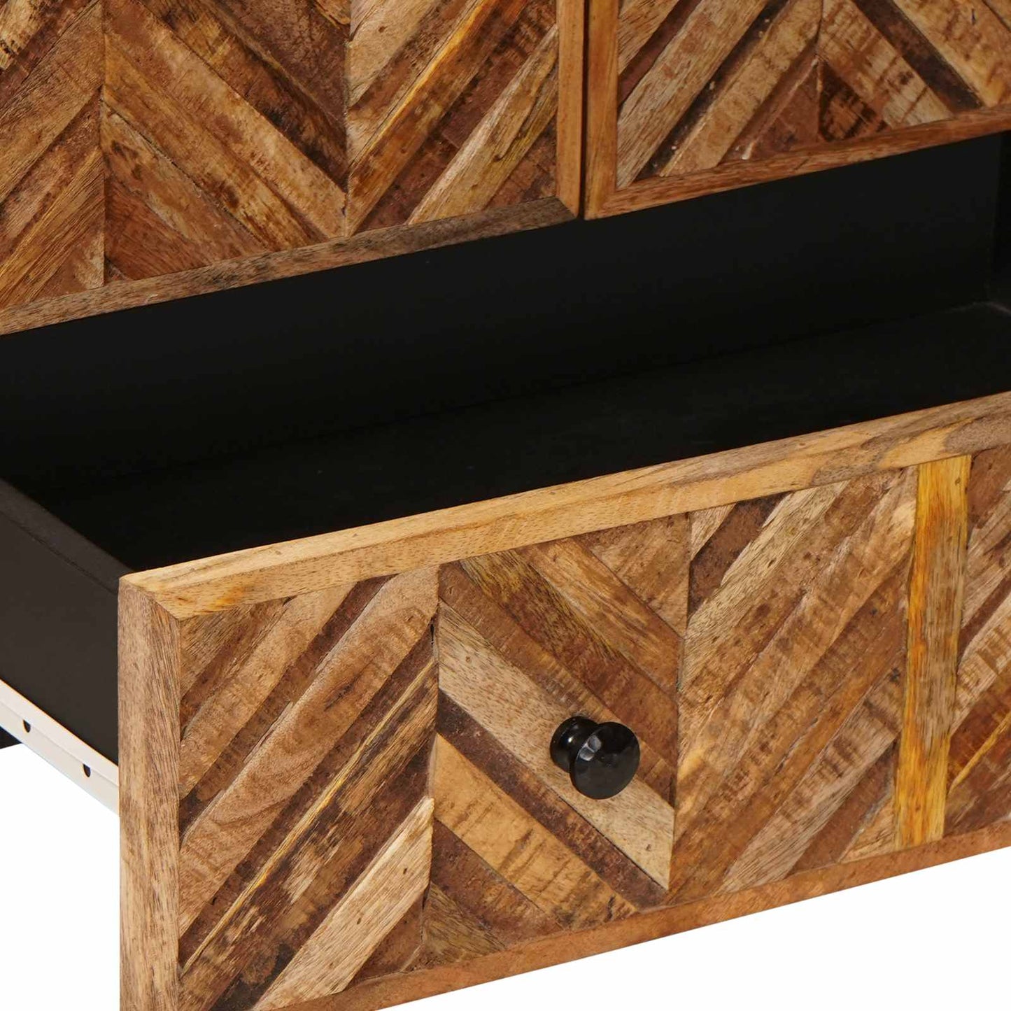 vidaXL Storage Cabinets Brown 60 x 33.5 x 100 cm Solid Mango Wood