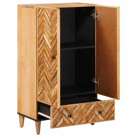 vidaXL Storage Cabinets Brown 60 x 33.5 x 100 cm Solid Mango Wood