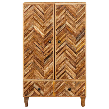 vidaXL Storage Cabinets Brown 60 x 33.5 x 100 cm Solid Mango Wood