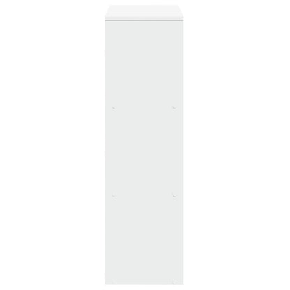 vidaXL Room Divider Bookcase 3-Tier White 99x29x99 cm Engineered Wood