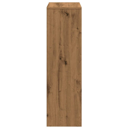 vidaXL Room Divider Bookcase 3-Tier Artisan Oak 99x29x99 cm Engineered Wood