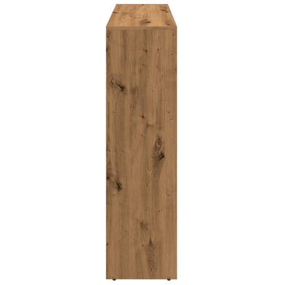 vidaXL Room Divider Bookcase 3-Tier Artisan Oak 137,5x29x103,5 cm Engineered Wood