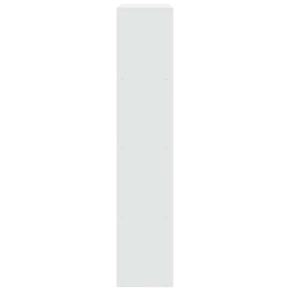 vidaXL Room Divider Bookcase 4-Tier White 143,5x29x143,5 cm Engineered Wood
