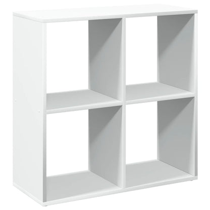 vidaXL Room Divider Bookcase White 69,5x29x69,5 cm Engineered Wood