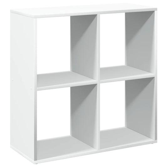 vidaXL Room Divider Bookcase White 69,5x29x69,5 cm Engineered Wood
