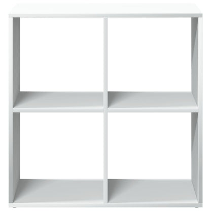 vidaXL Room Divider Bookcase White 69,5x29x69,5 cm Engineered Wood