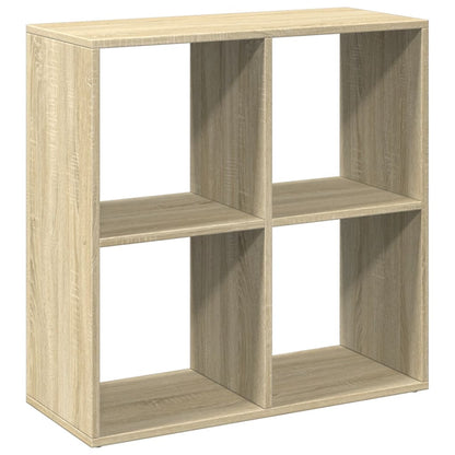 vidaXL Room Divider Bookcase Sonoma Oak 69,5x29x69,5 cm Engineered Wood