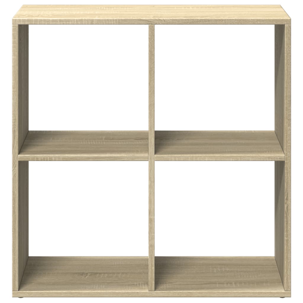 vidaXL Room Divider Bookcase Sonoma Oak 69,5x29x69,5 cm Engineered Wood