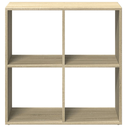 vidaXL Room Divider Bookcase Sonoma Oak 69,5x29x69,5 cm Engineered Wood