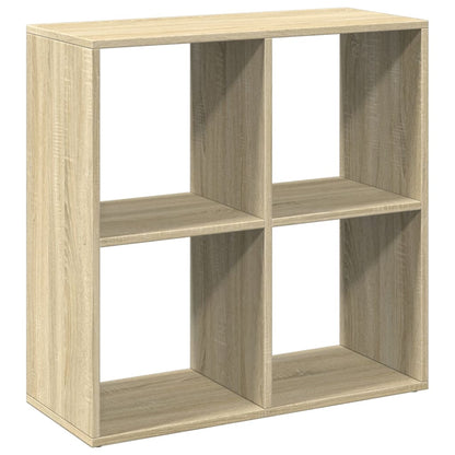 vidaXL Room Divider Bookcase Sonoma Oak 69,5x29x69,5 cm Engineered Wood