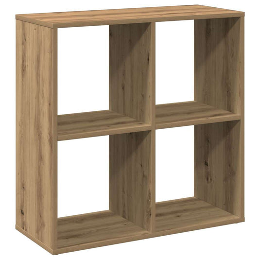 vidaXL Room Divider Bookcase Artisan Oak 69,5x29x69,5 cm Engineered Wood