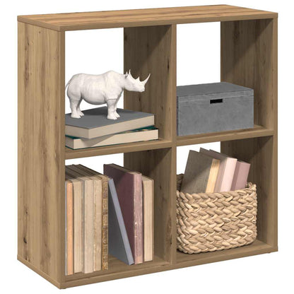 vidaXL Room Divider Bookcase Artisan Oak 69,5x29x69,5 cm Engineered Wood
