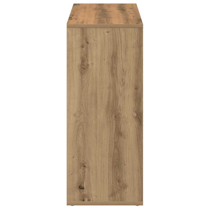 vidaXL Room Divider Bookcase Artisan Oak 69,5x29x69,5 cm Engineered Wood