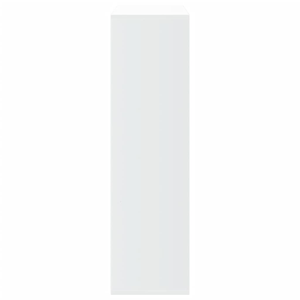 vidaXL Room Divider Bookcase White 69,5x29x103,5 cm Engineered Wood