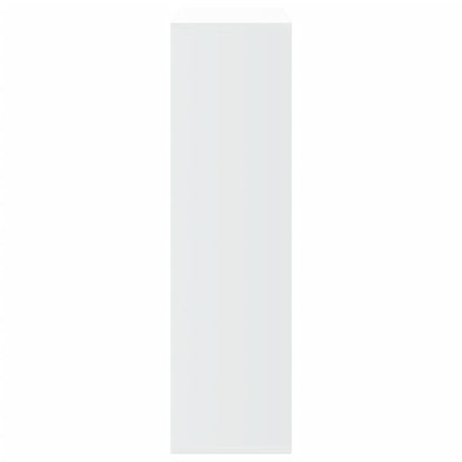 vidaXL Room Divider Bookcase White 69,5x29x103,5 cm Engineered Wood