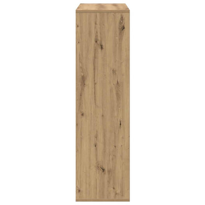 vidaXL Room Divider Bookcase Artisan Oak 69,5x29x103,5 cm Engineered Wood