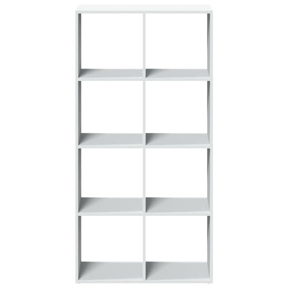 vidaXL Room Divider Bookcase White 69.5x29x137.5 cm Engineered Wood
