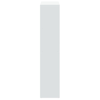 vidaXL Room Divider Bookcase White 69,5x29x137,5 cm Engineered Wood