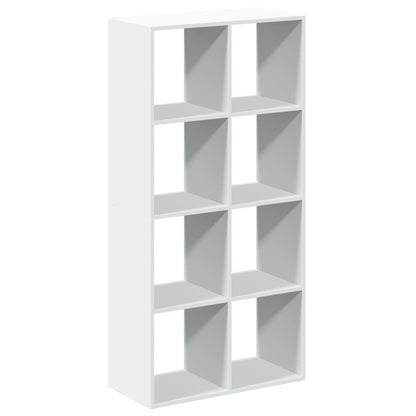 vidaXL Room Divider Bookcase White 69,5x29x137,5 cm Engineered Wood