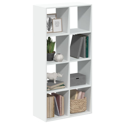 vidaXL Room Divider Bookcase White 69,5x29x137,5 cm Engineered Wood