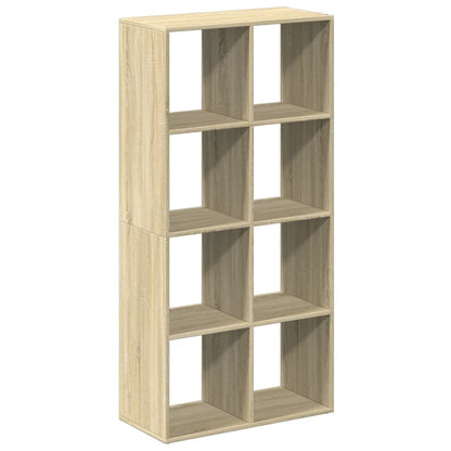 vidaXL Room Divider Bookcase Sonoma Oak 69,5x29x137,5 cm Engineered Wood