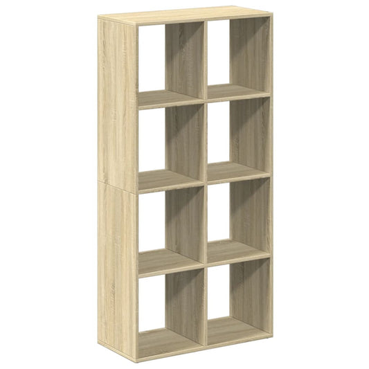 vidaXL Room Divider Bookcase Sonoma Oak 69,5x29x137,5 cm Engineered Wood