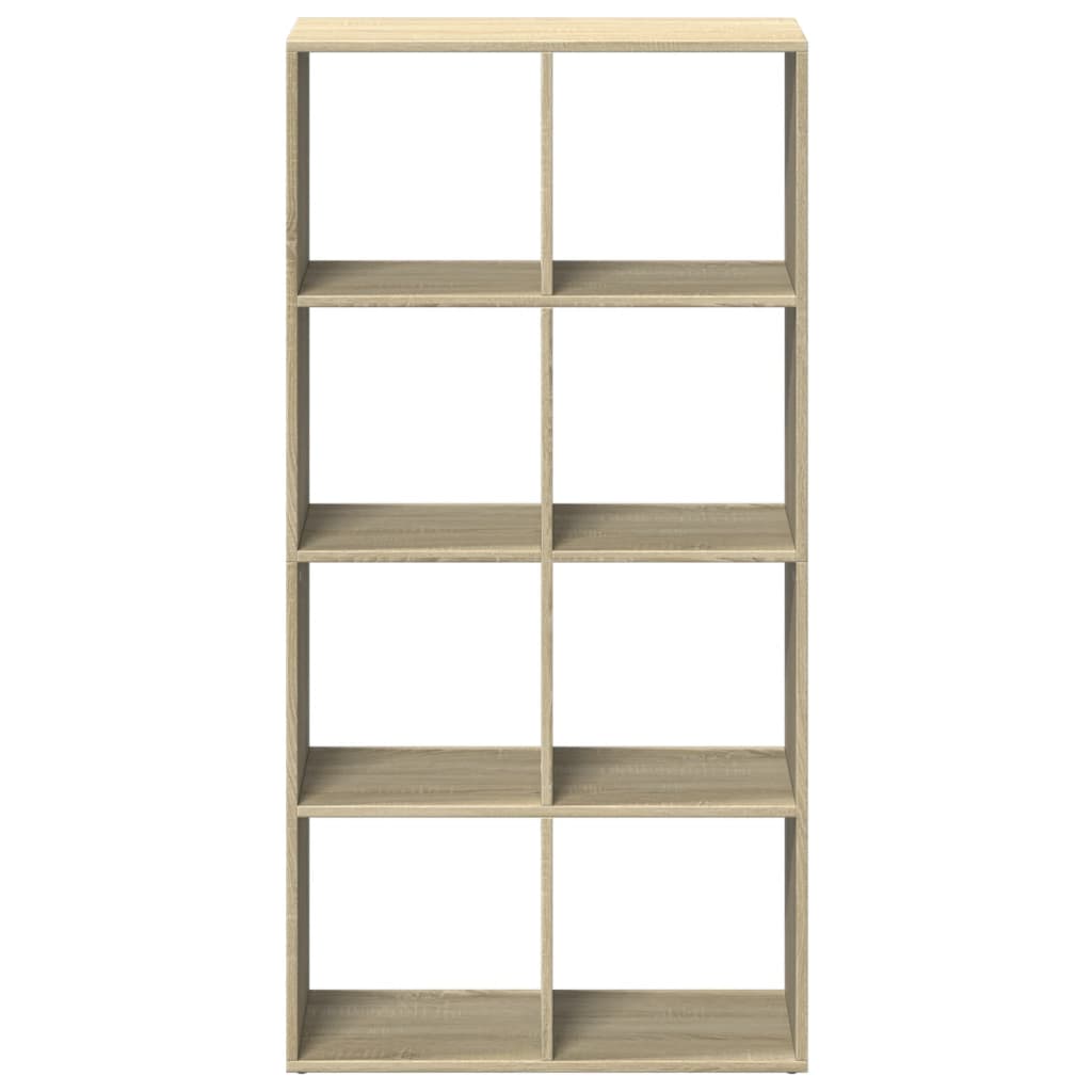 vidaXL Room Divider Bookcase Sonoma Oak 69,5x29x137,5 cm Engineered Wood