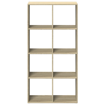 vidaXL Room Divider Bookcase Sonoma Oak 69,5x29x137,5 cm Engineered Wood