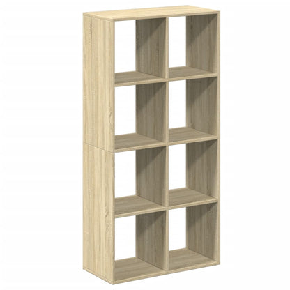 vidaXL Room Divider Bookcase Sonoma Oak 69,5x29x137,5 cm Engineered Wood