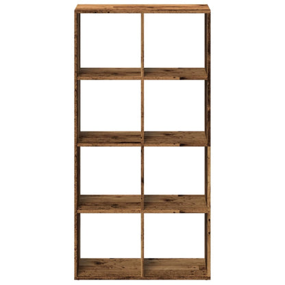 vidaXL Room Divider Bookcase Old Wood 69,5x29x137,5 cm Engineered Wood